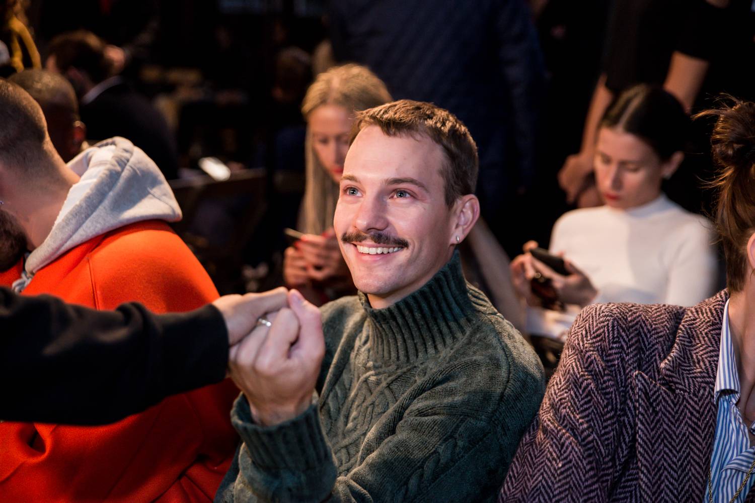  - Sitting front row at Esteban Cortazar SS19