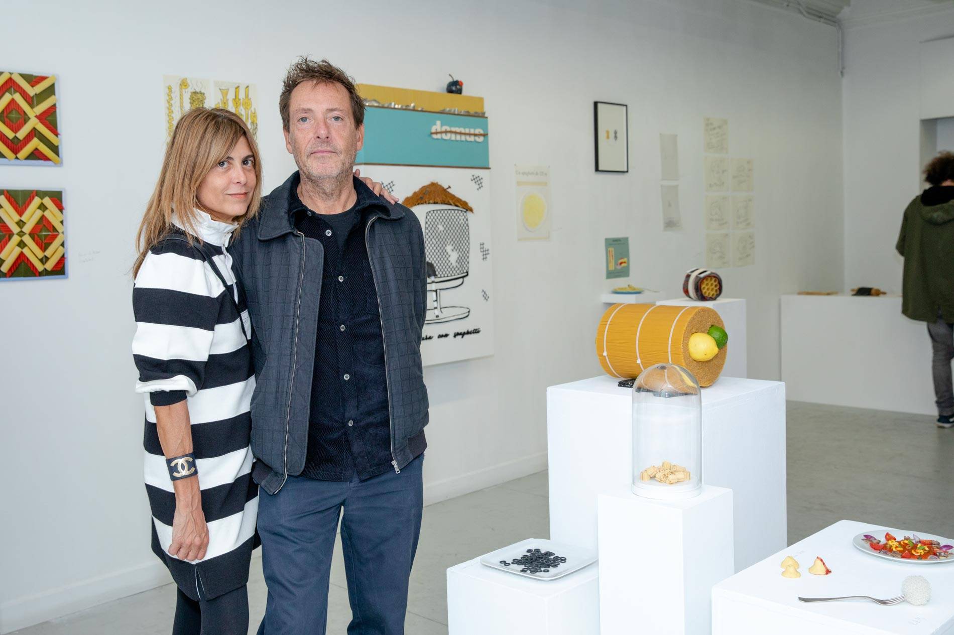  - Mathieu Mercier et Al Dente présentent leur Pasta Utopia à la Galerie Papillon