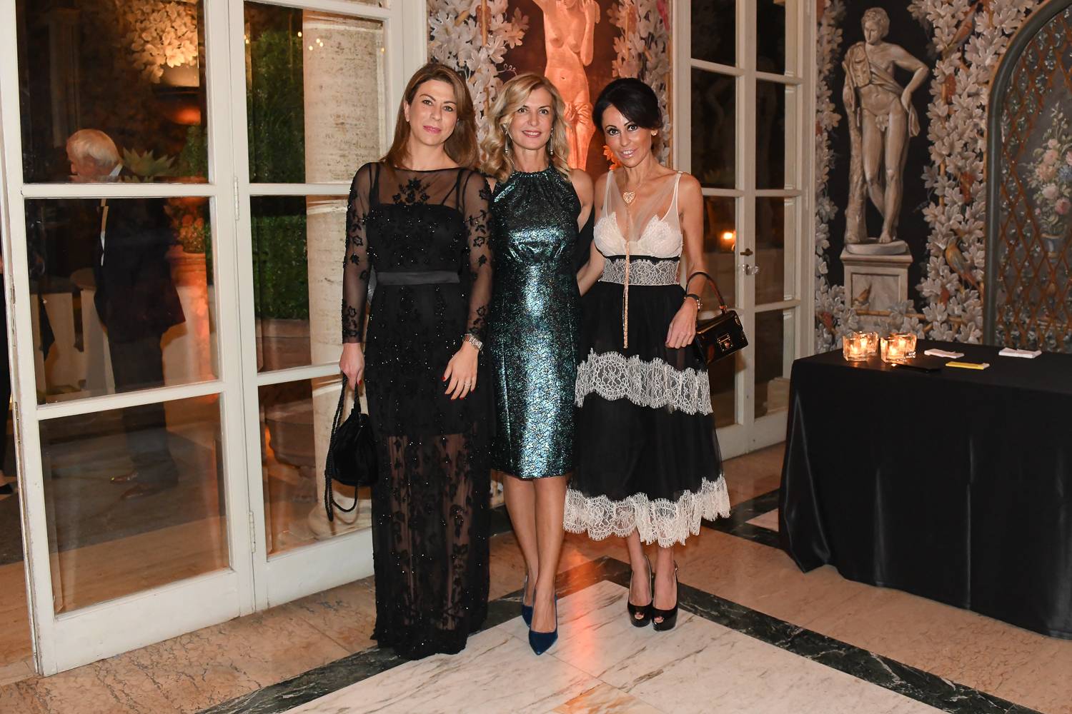  - À Rome, Annabelle Belmondo est marraine du Dîner de gala du Téléthon