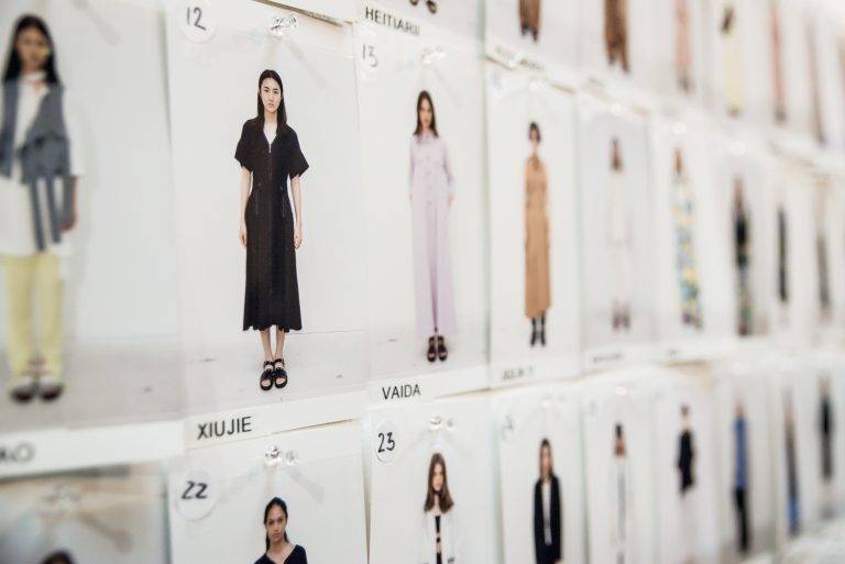 Au premier rang du défilé Ujoh printemps-été 2019