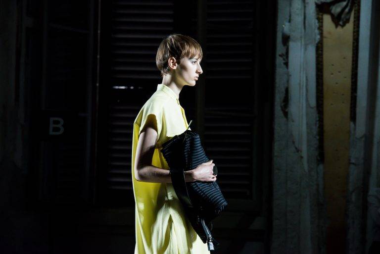 Au premier rang du défilé Ujoh printemps-été 2019