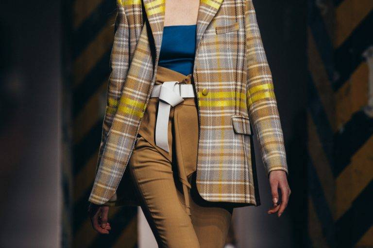 Au premier rang du défilé Federica Tosi à AltaRoma