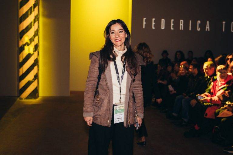  - Au premier rang du défilé Federica Tosi à AltaRoma