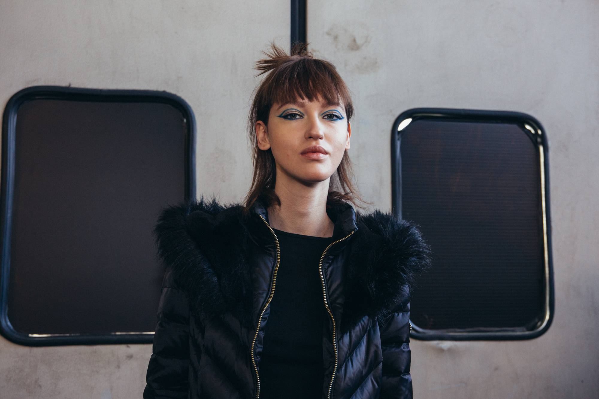  - Sitting front row at Federica Tosi Fall/Winter 2019 show at AltaRoma