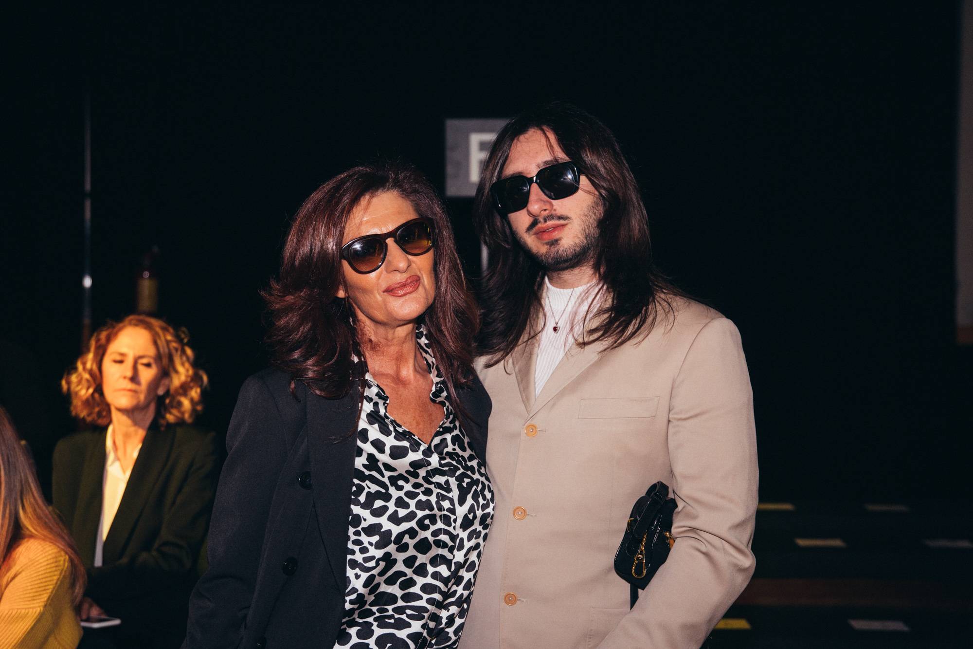  - Sitting front row at Federica Tosi Fall/Winter 2019 show at AltaRoma