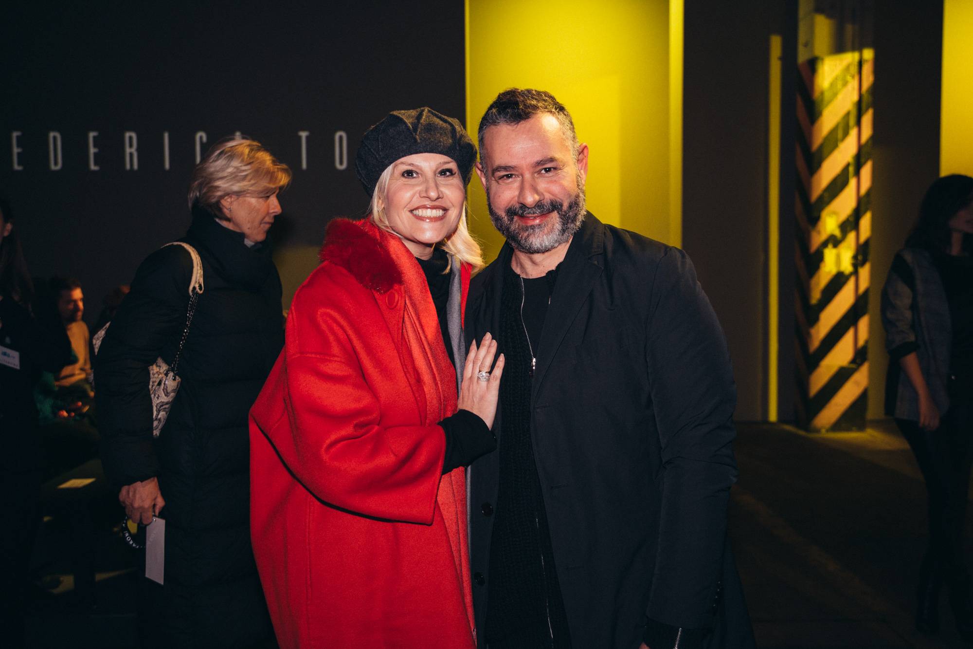  - Au premier rang du défilé Federica Tosi à AltaRoma