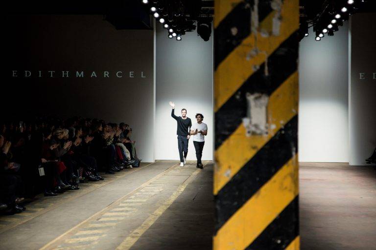 Les visages d’Edithmarcel défilent à AltaRoma