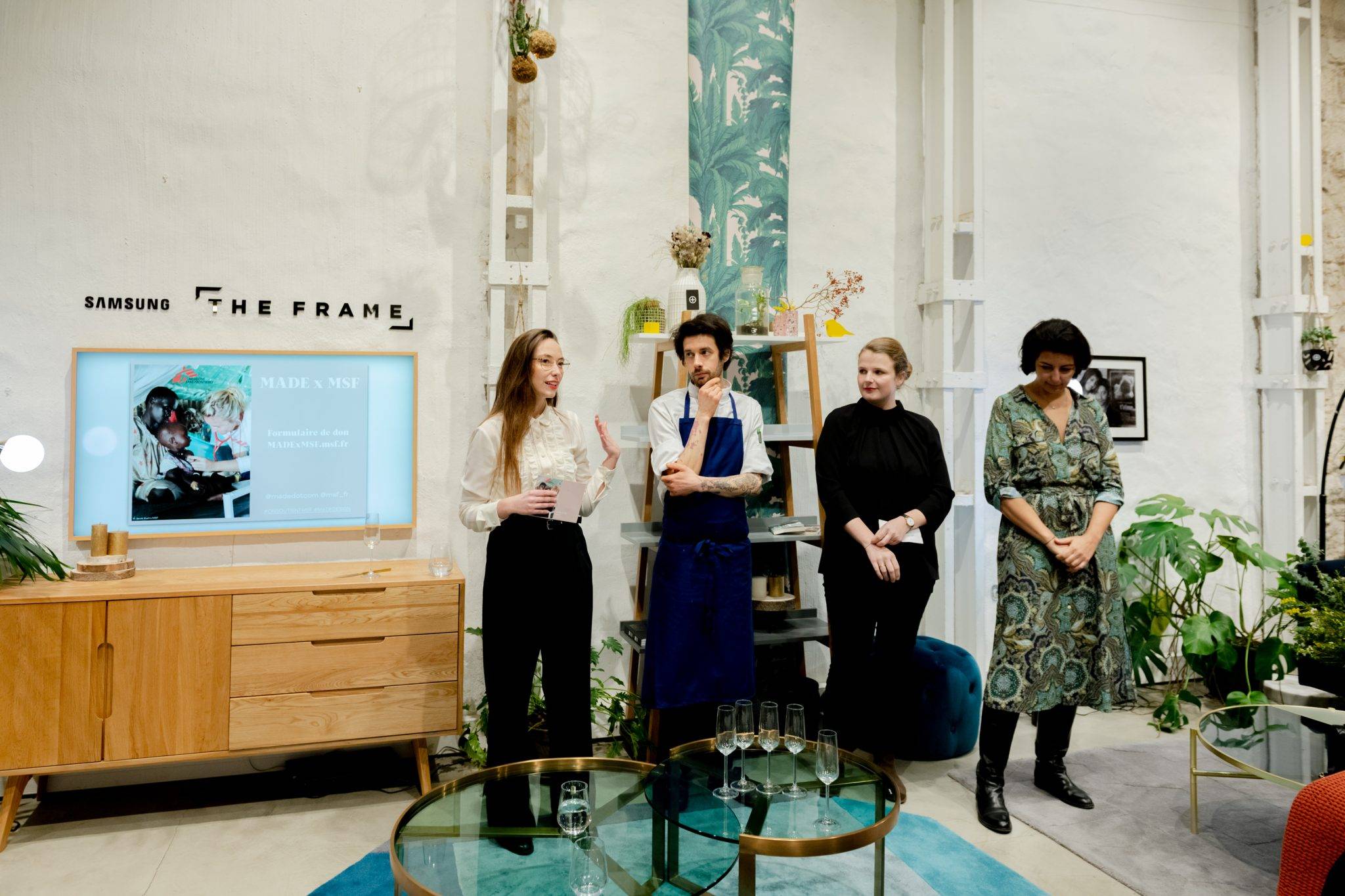  - An intimate dinner by Made.com for Médecins Sans Frontières