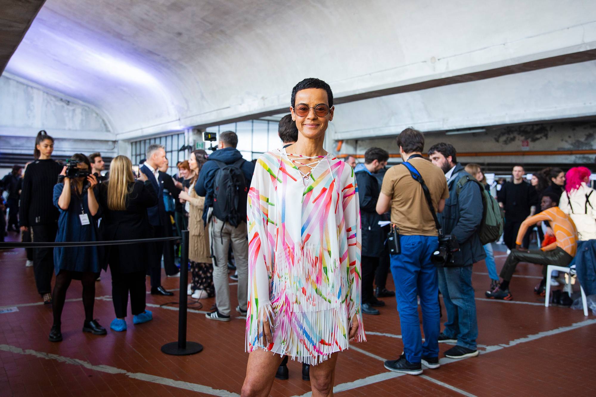  - Au premier rang du défilé Byblos automne-hiver 2019