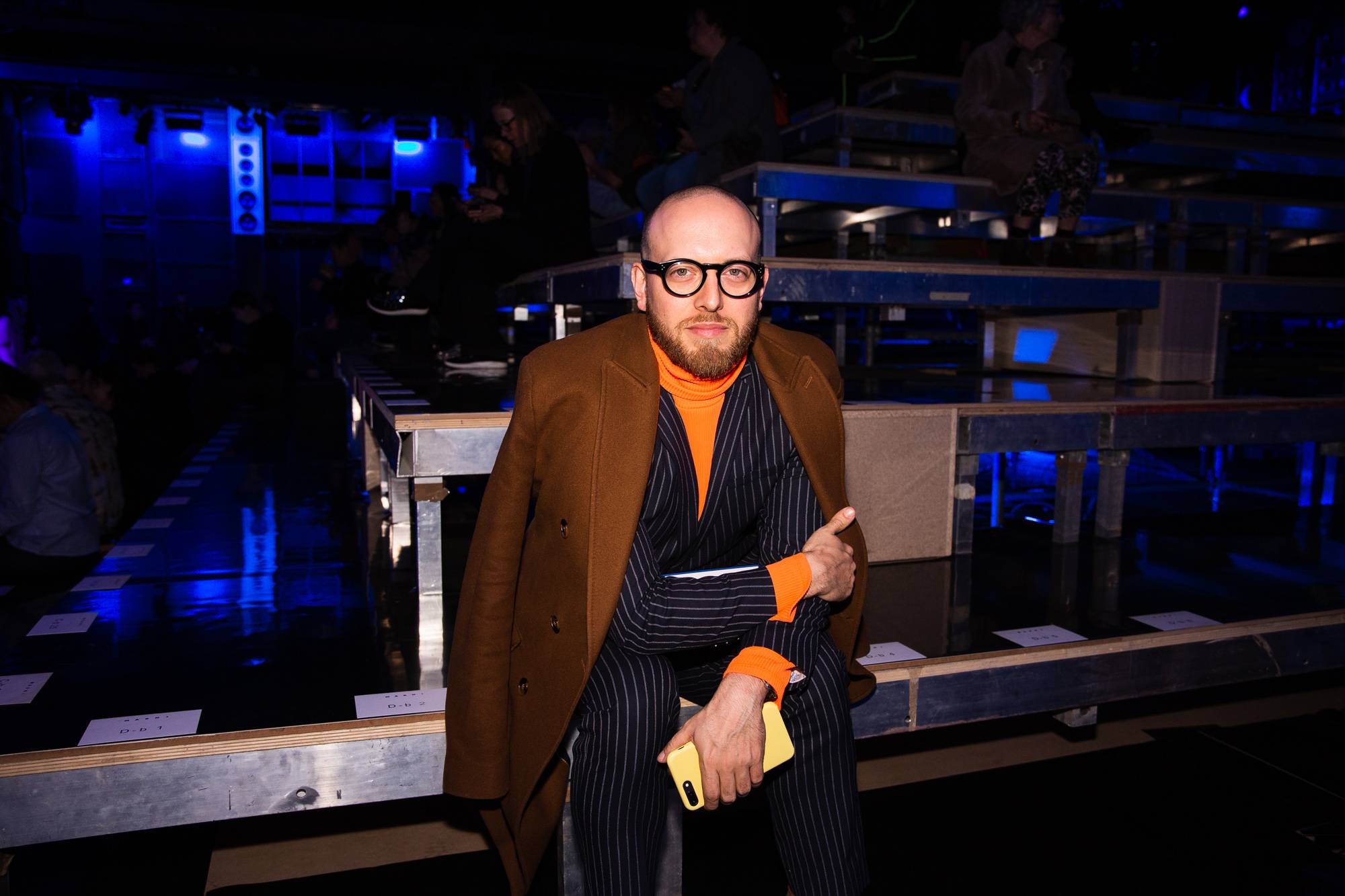  - Sitting front row at Marni Fall/Winter 2019