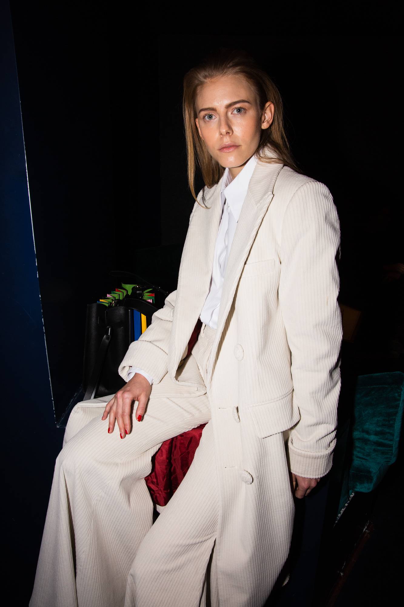  - Olivia Palermo attends Sara Battaglia Fall/Winter 2019 presentation