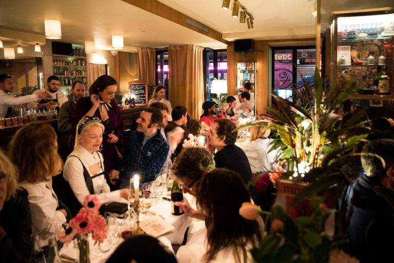 À la table de Purple avec Jurgen Teller et Marina Testino