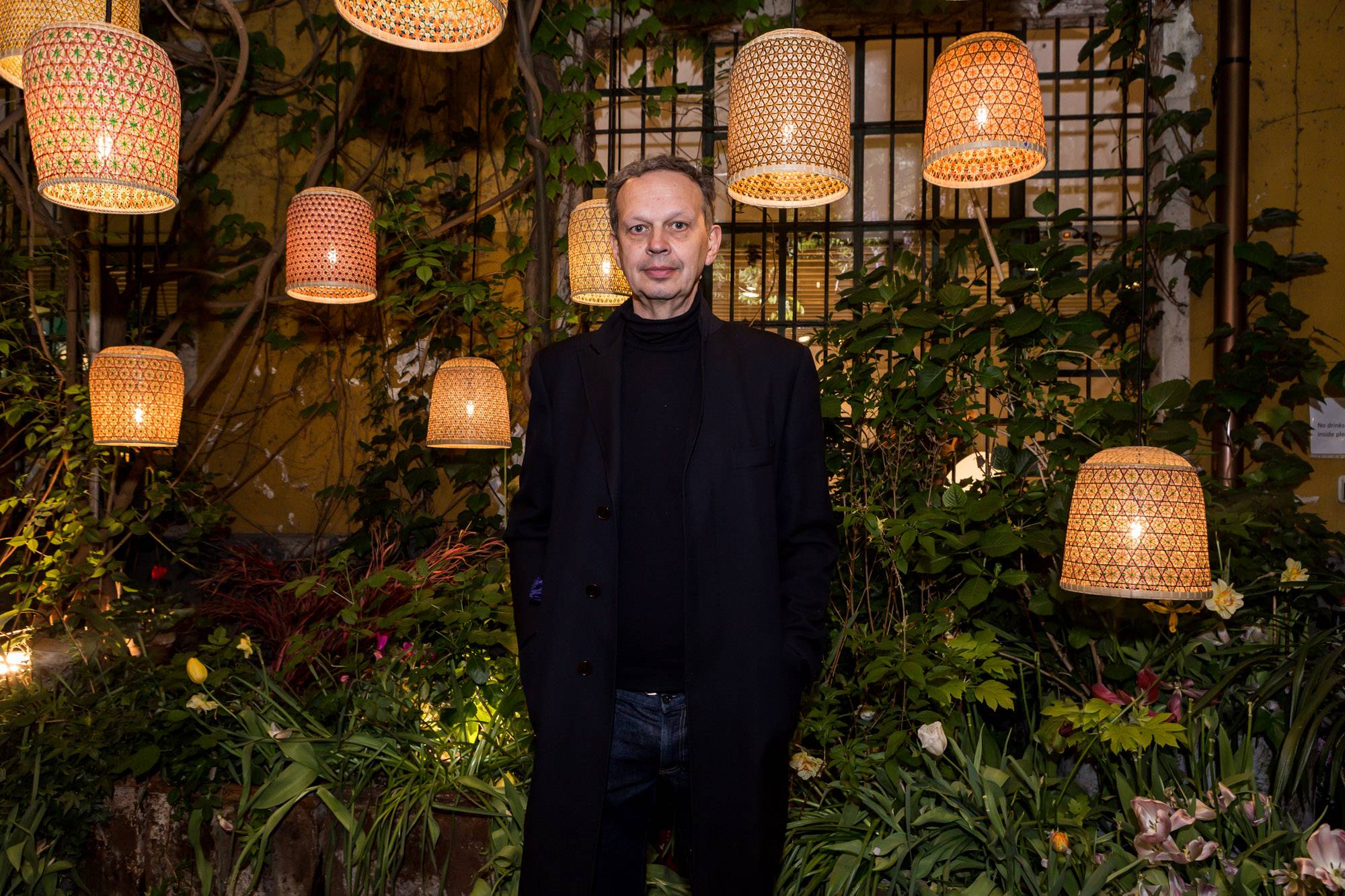  - Sitting at Rossana Orlandi’s table for the “100 dinner”