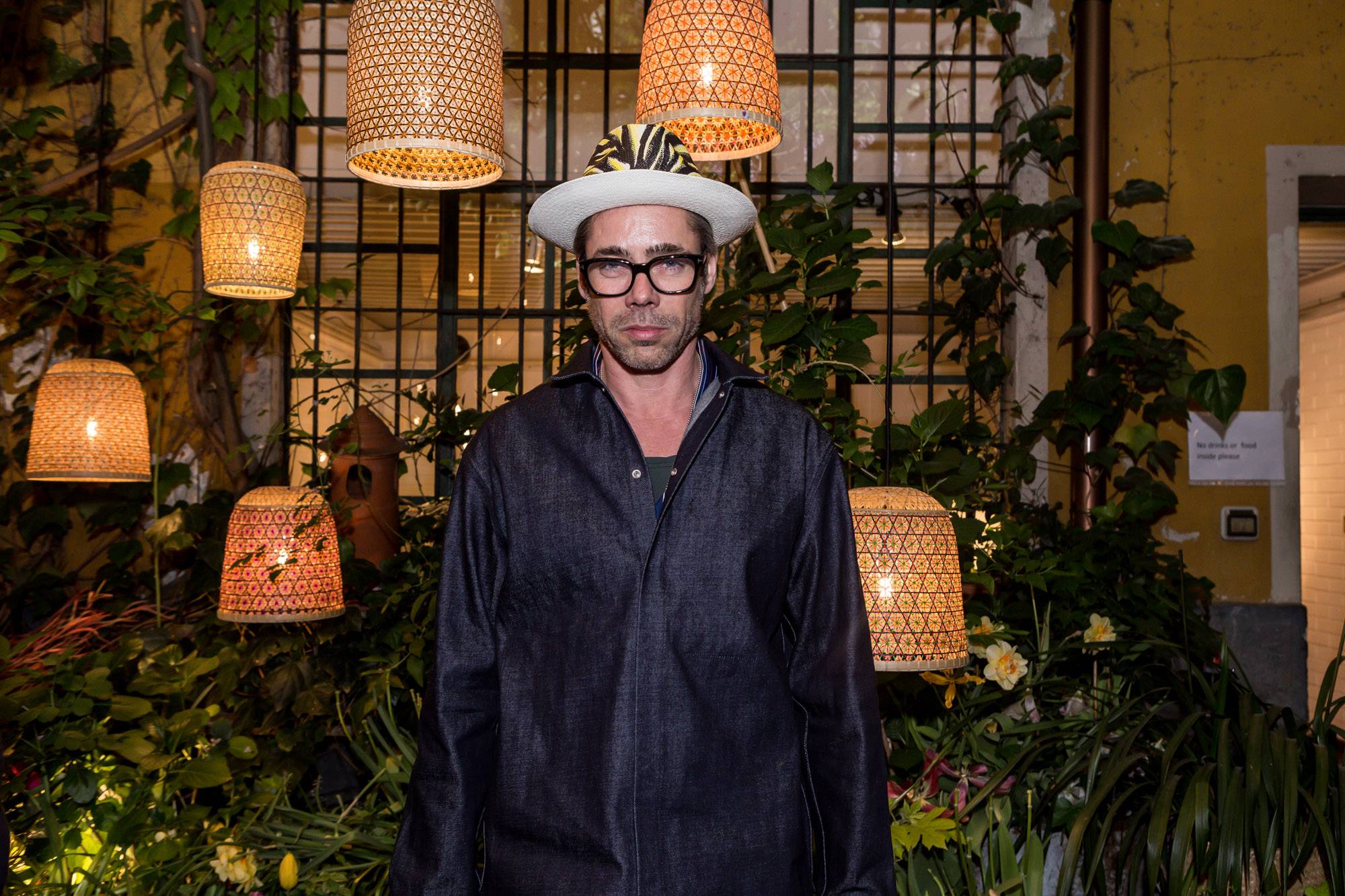  - Sitting at Rossana Orlandi’s table for the “100 dinner”