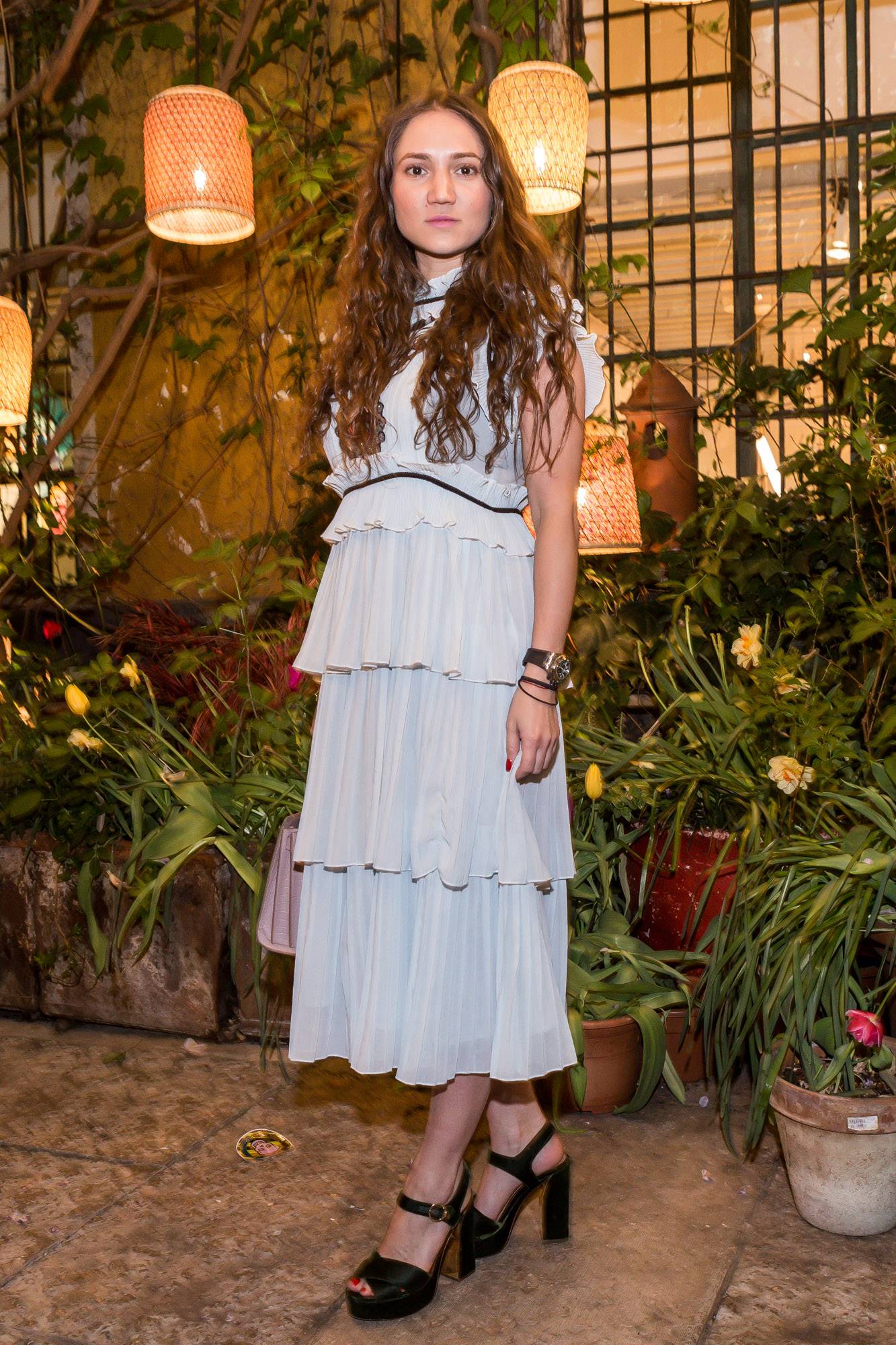  - Sitting at Rossana Orlandi’s table for the “100 dinner”