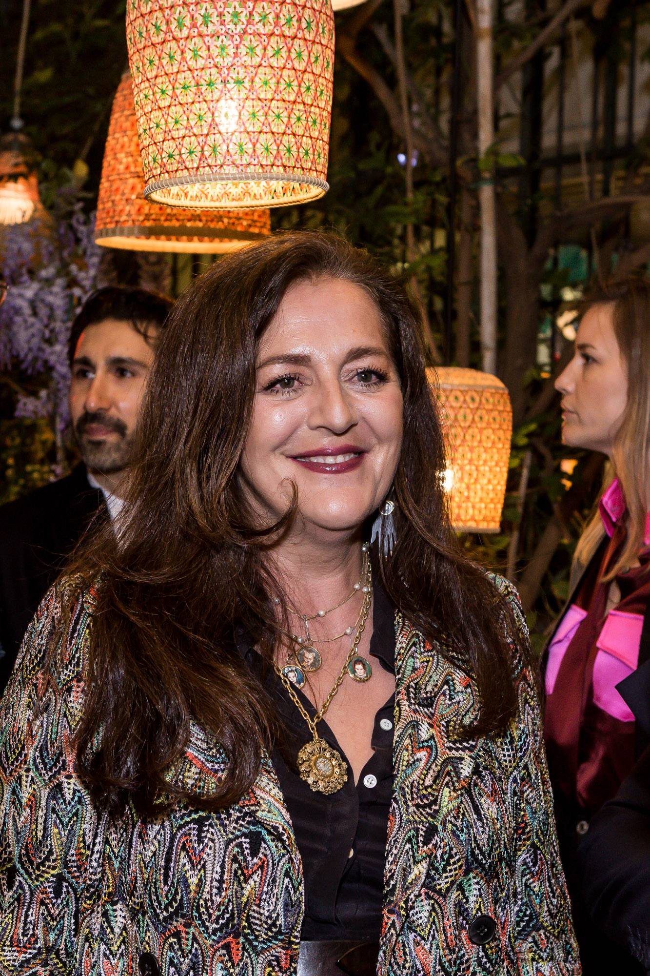  - Sitting at Rossana Orlandi’s table for the “100 dinner”