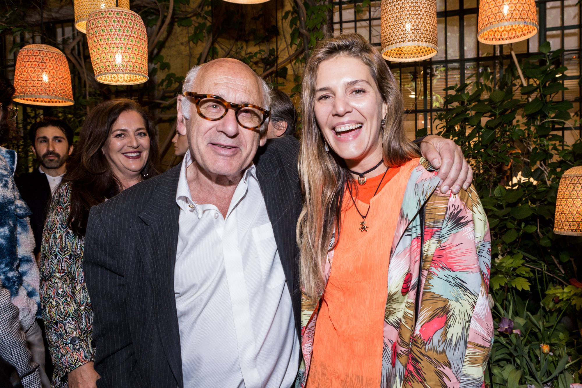  - Sitting at Rossana Orlandi’s table for the “100 dinner”