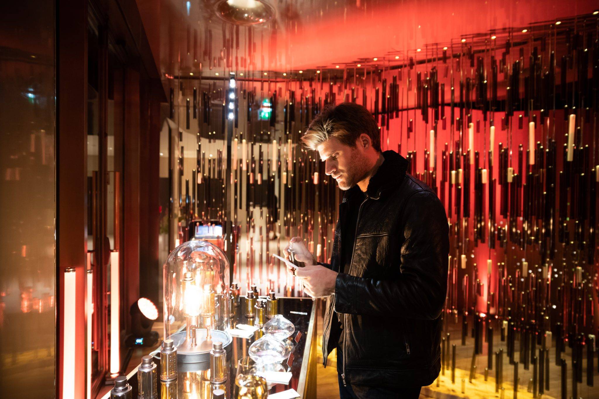  - Jamie Dornan seduces Paris for the launch of Boss The Scent Absolute