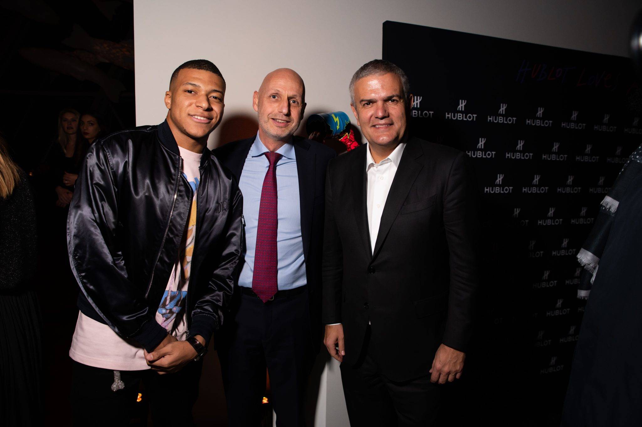  - Hublot Loves Art: an evening with Kylian Mbappé and Léo Walk
