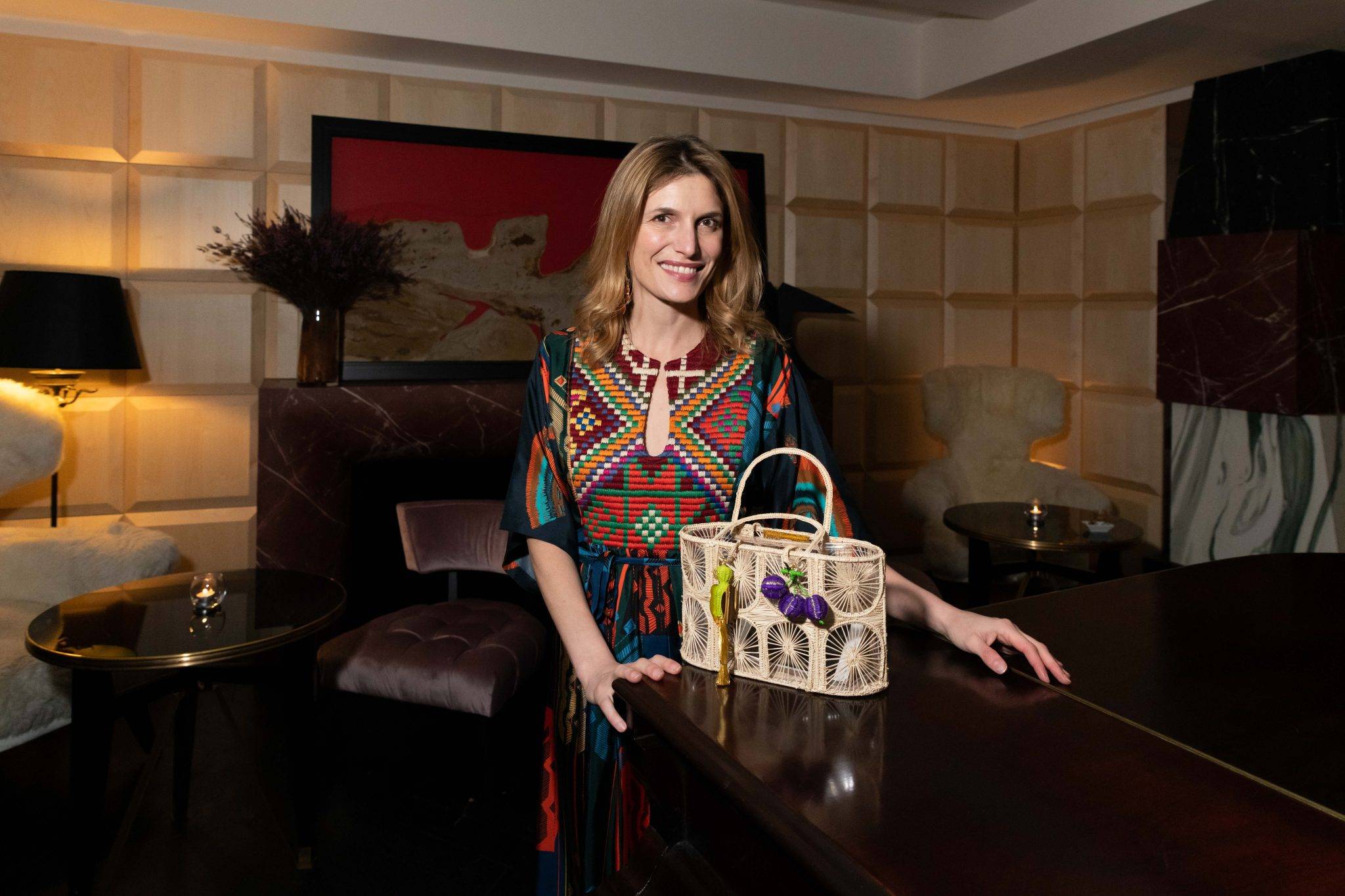  - Mercedes Salazar présente sa collaboration avec The Luxury Collection à Paris