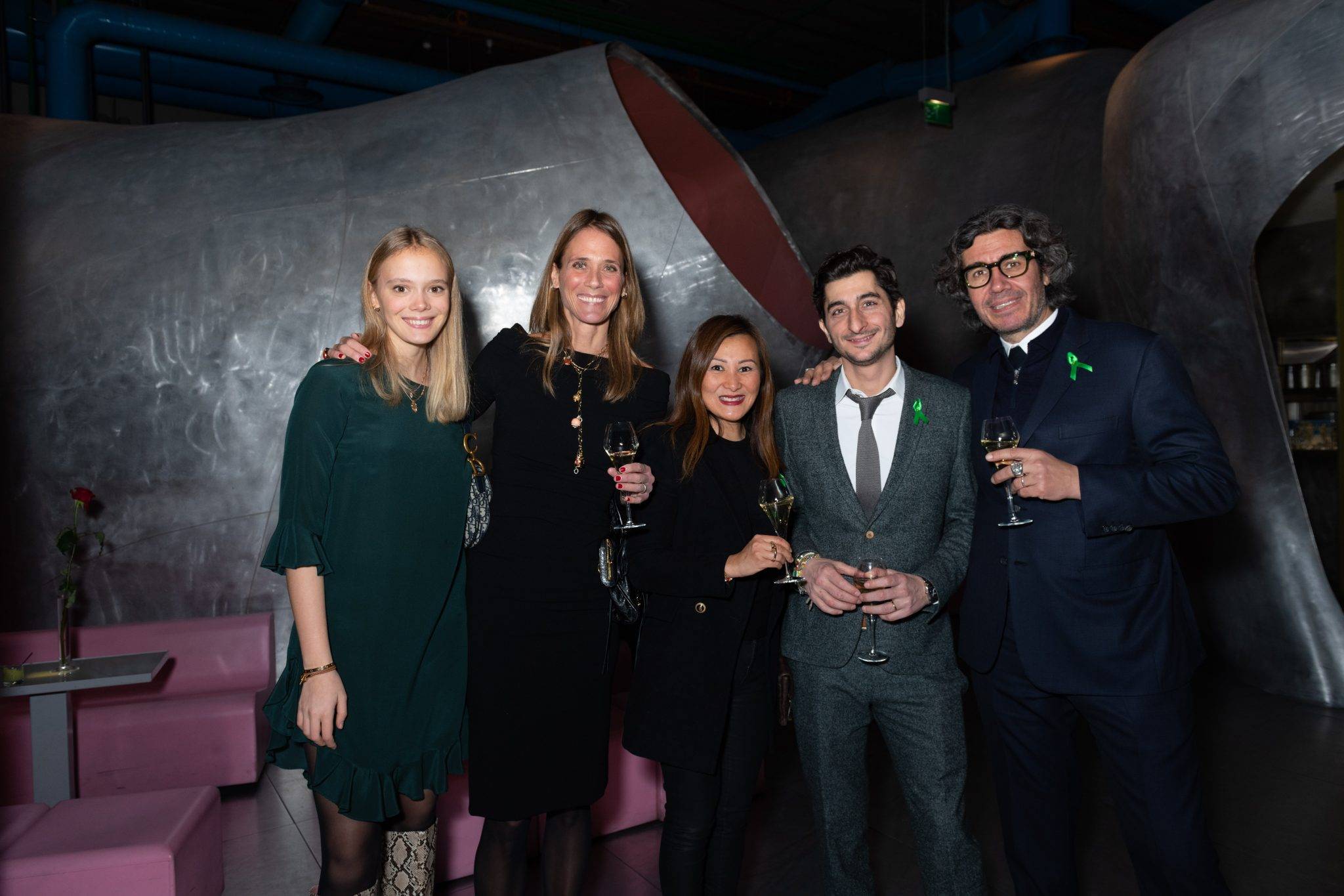  - Tatiana and Andrea Casiraghi organize the 12th annual dinner for Fondation Motrice