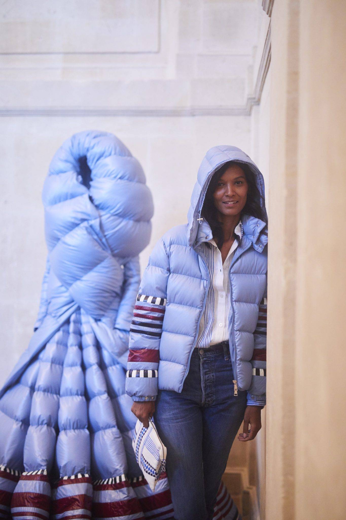  - Pierpaolo Piccioli and Liya Kebede present the 1 Moncler collection