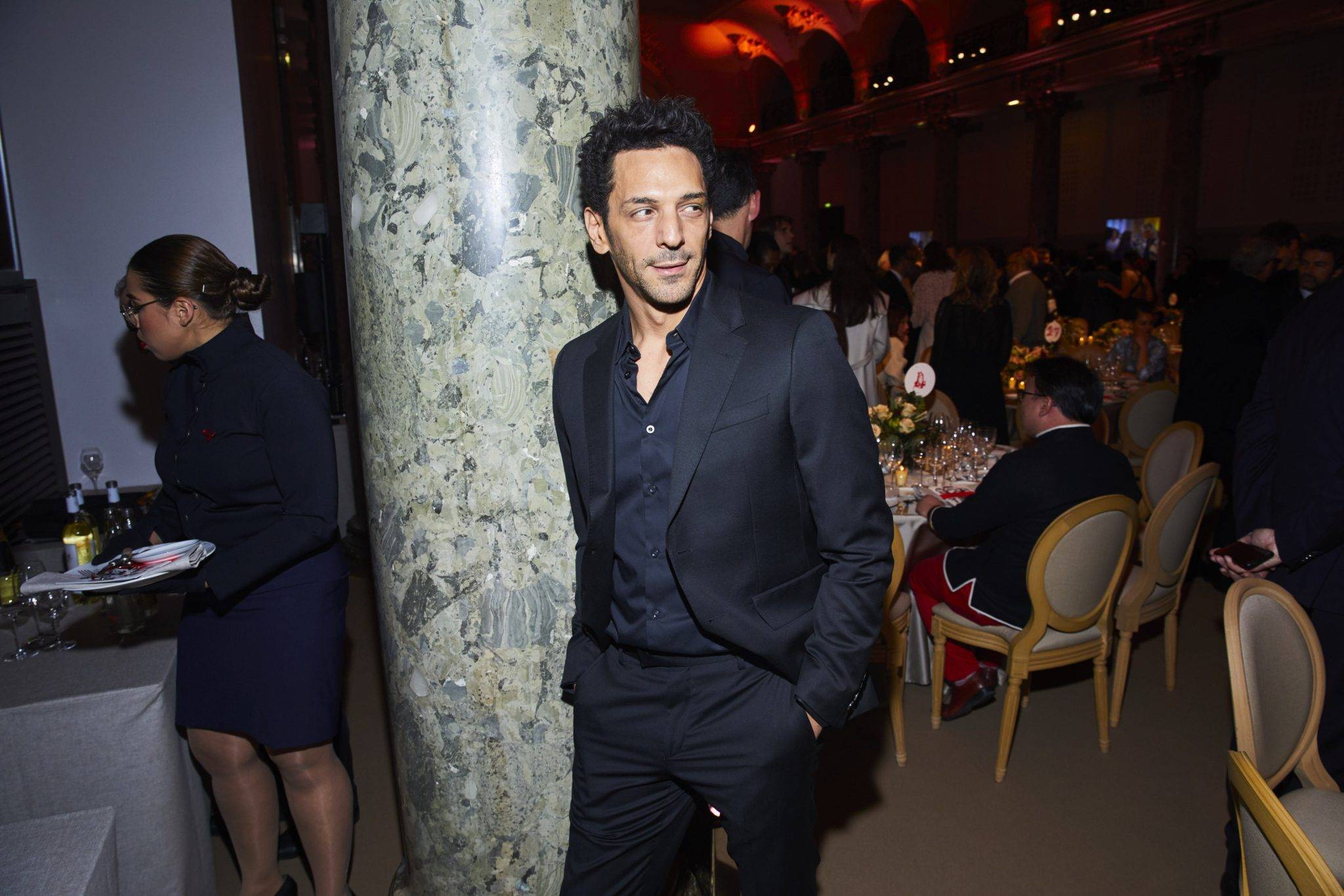  - Laetitia Casta, Jean Paul Gaultier et Jacquemus au Dîner de la Mode pour le Sidaction