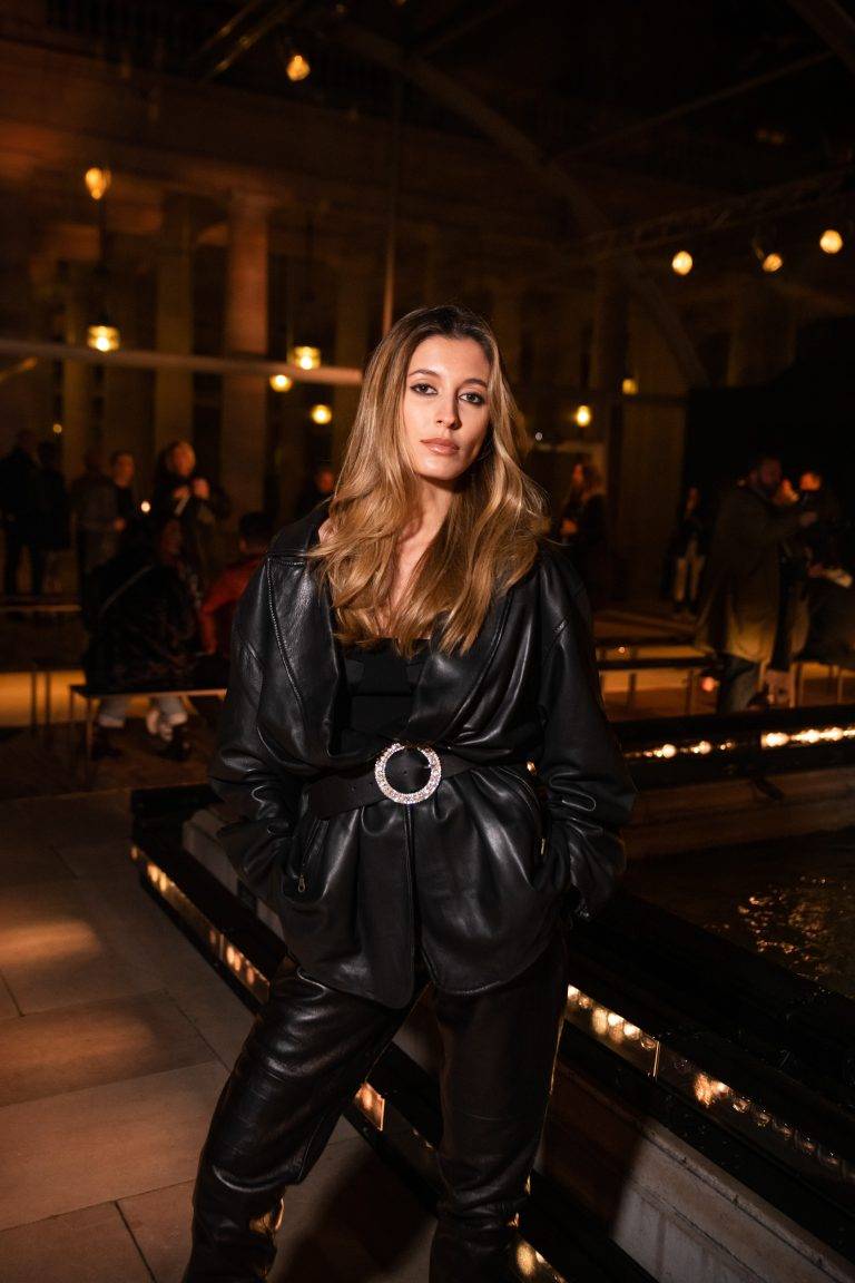 Au premier rang du défilé Isabel Marant automne-hiver 2020-21
