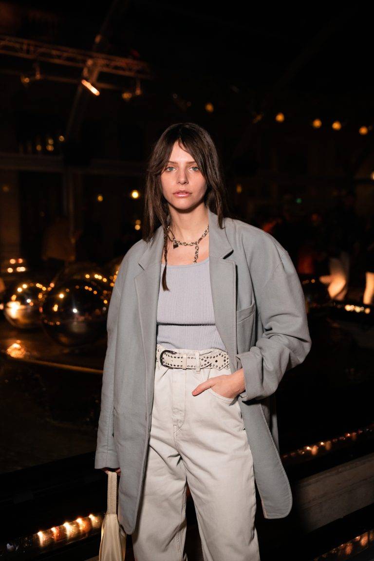  - Au premier rang du défilé Isabel Marant automne-hiver 2020-21