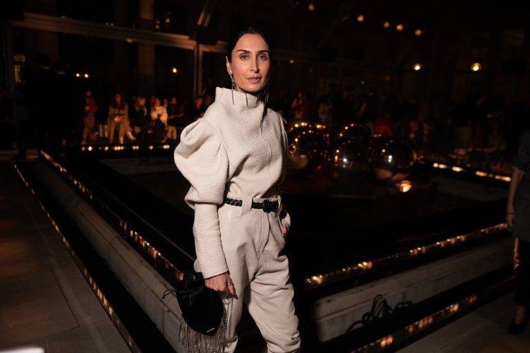  - Au premier rang du défilé Isabel Marant automne-hiver 2020-21