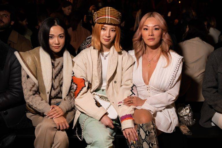  - Au premier rang du défilé Isabel Marant automne-hiver 2020-21