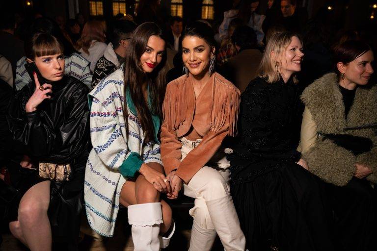  - Au premier rang du défilé Isabel Marant automne-hiver 2020-21