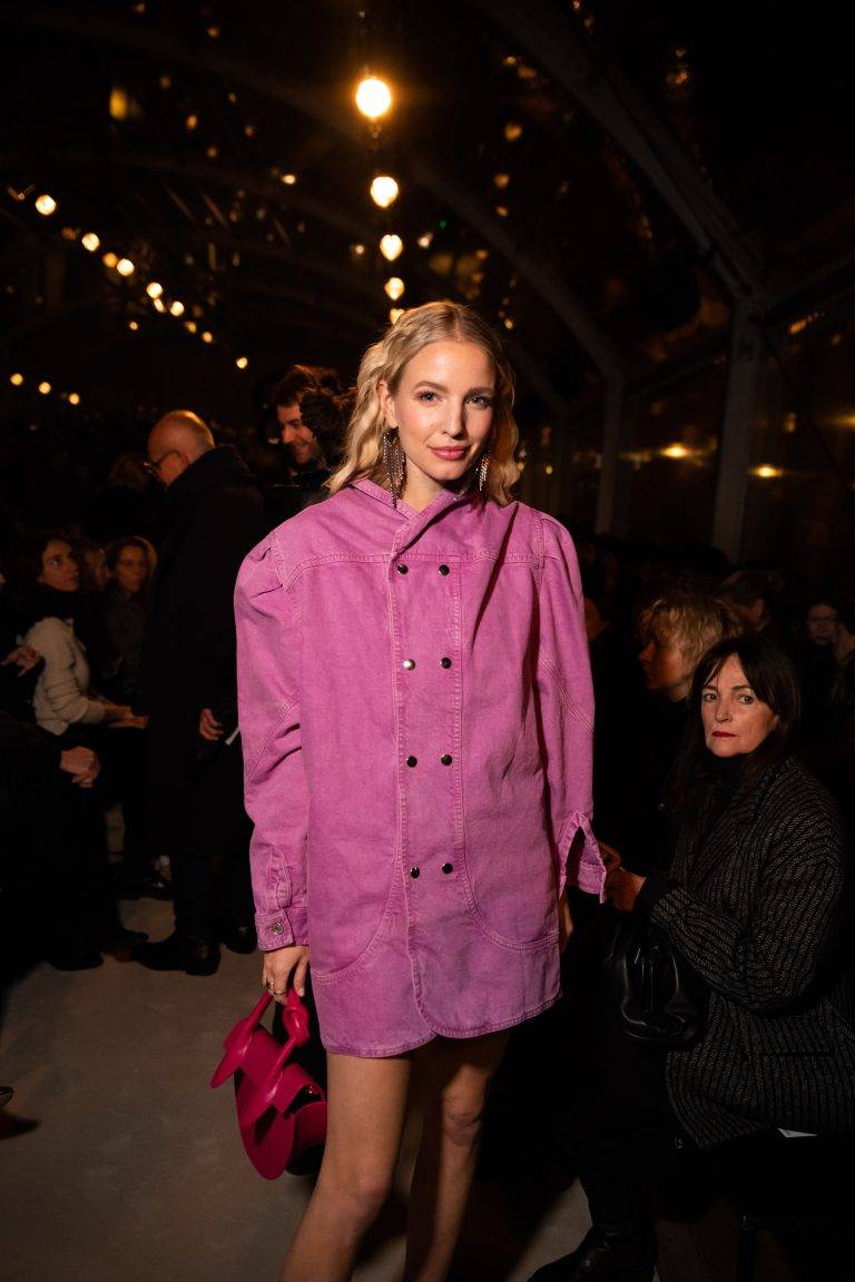  - Au premier rang du défilé Isabel Marant automne-hiver 2020-21