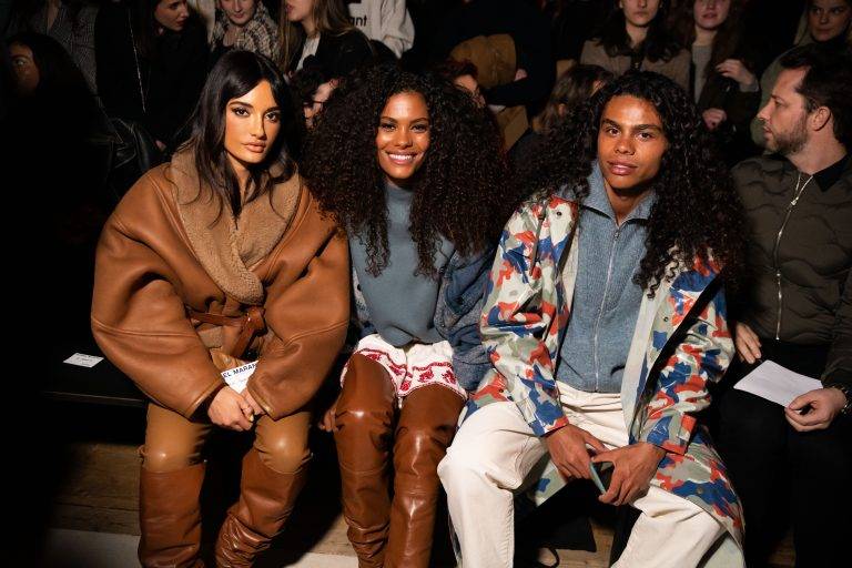  - Au premier rang du défilé Isabel Marant automne-hiver 2020-21