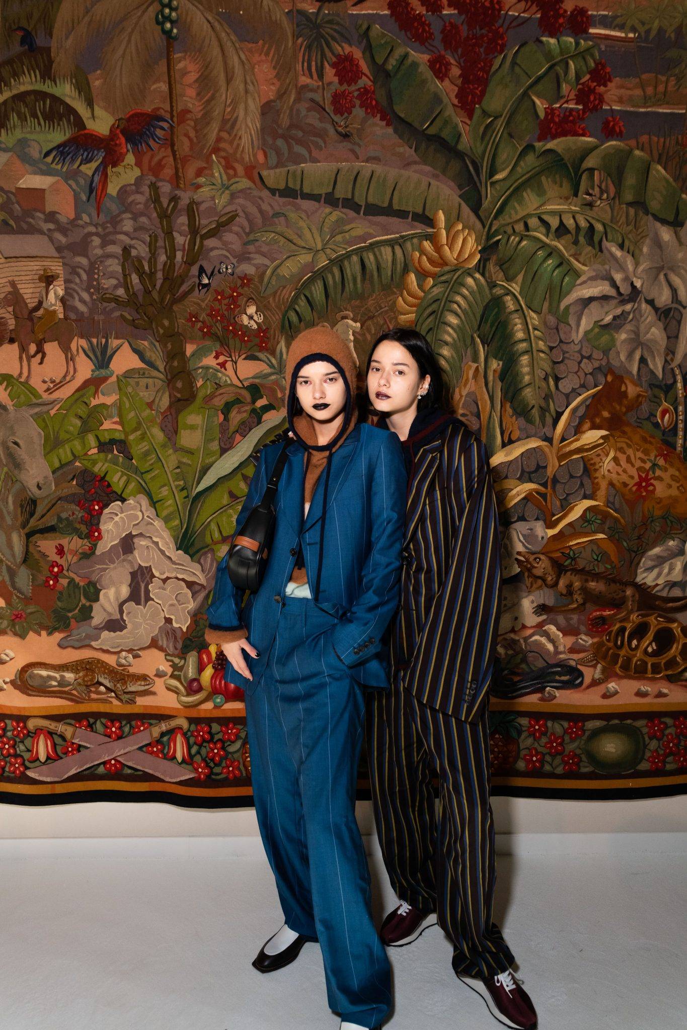  - A front row seat at Lanvin Fall/Winter 2020 with Virgil Abloh and Zahia Dehar