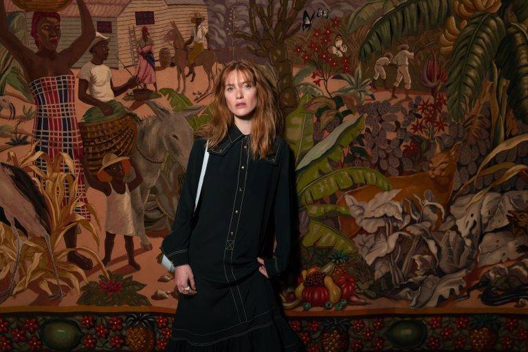  - Au premier rang du défilé Lanvin automne-hiver 2020 avec Virgil Abloh et Zahia Dehar
