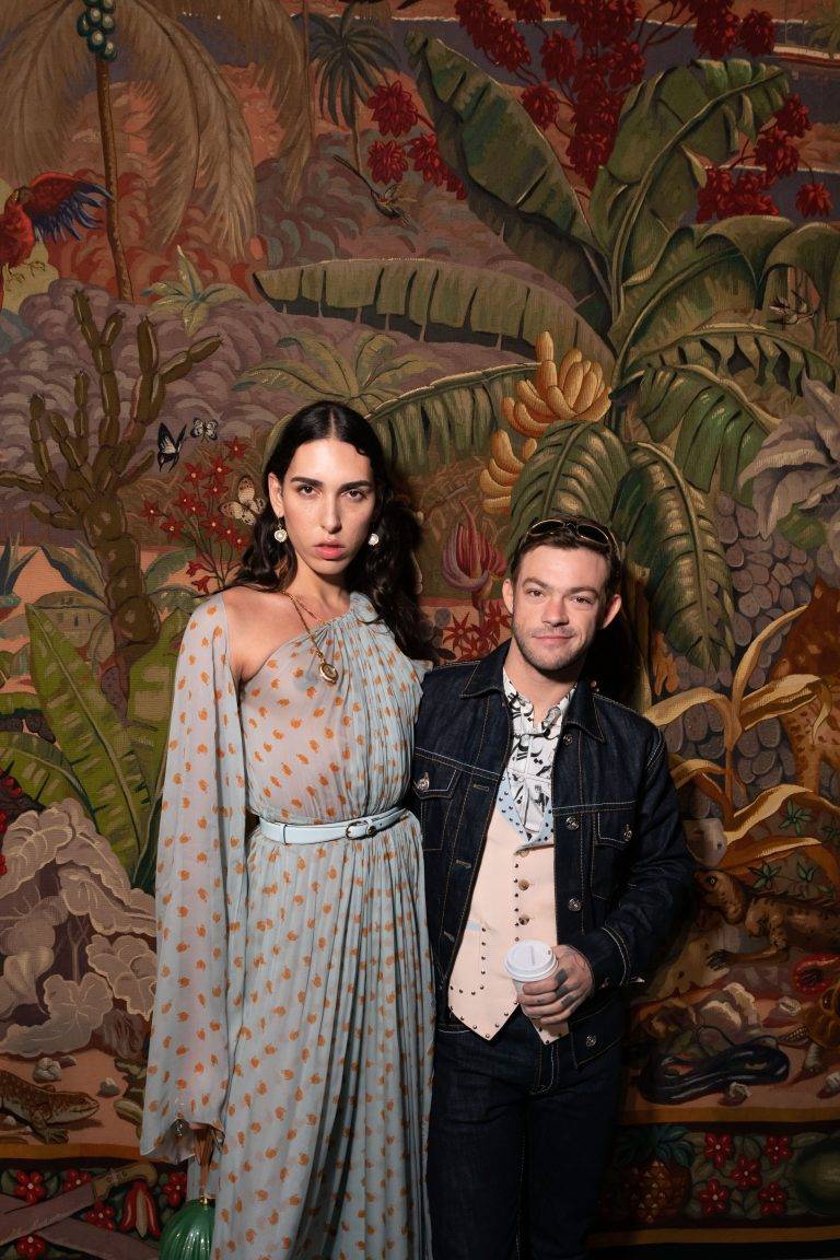  - Au premier rang du défilé Lanvin automne-hiver 2020 avec Virgil Abloh et Zahia Dehar