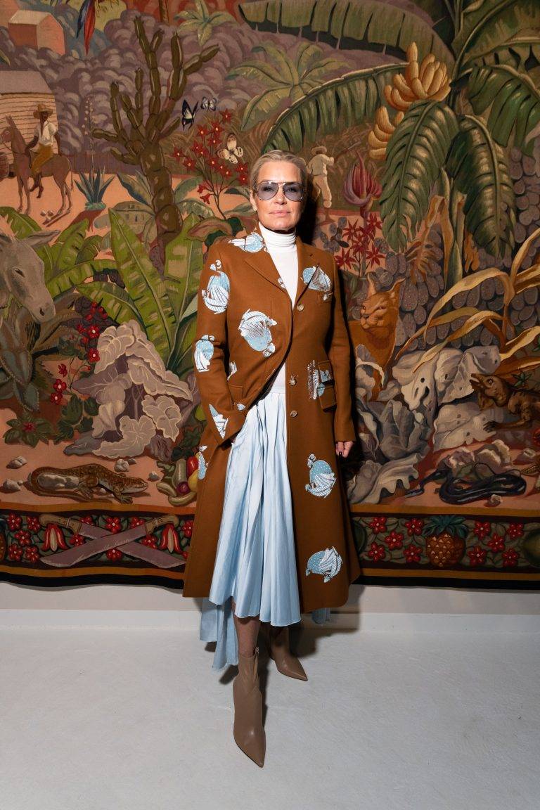  - Au premier rang du défilé Lanvin automne-hiver 2020 avec Virgil Abloh et Zahia Dehar