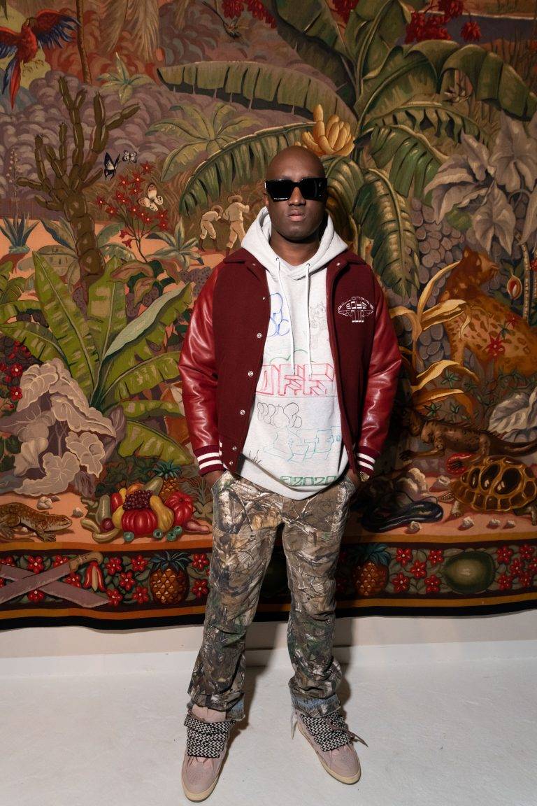  - Au premier rang du défilé Lanvin automne-hiver 2020 avec Virgil Abloh et Zahia Dehar