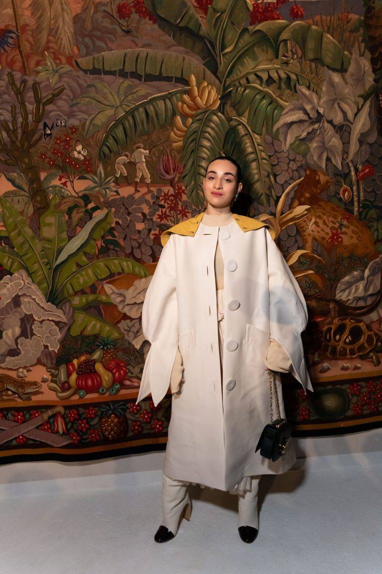 - Au premier rang du défilé Lanvin automne-hiver 2020 avec Virgil Abloh et Zahia Dehar