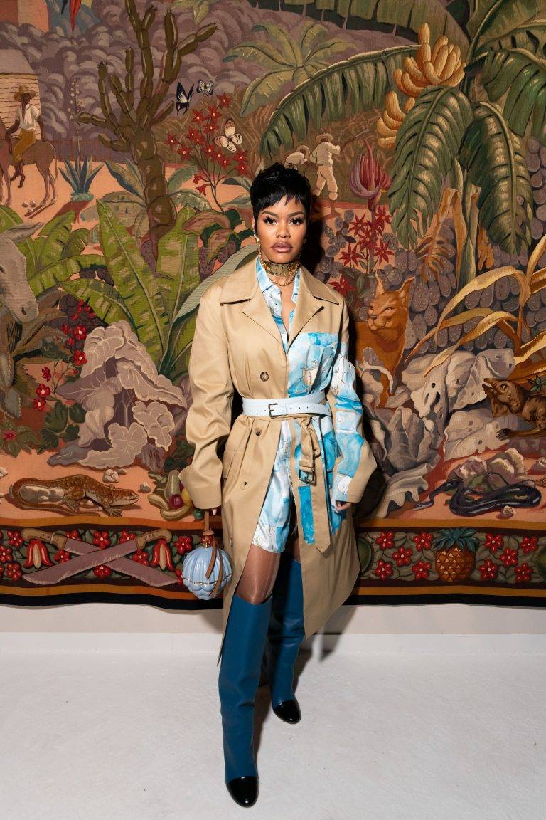  - Au premier rang du défilé Lanvin automne-hiver 2020 avec Virgil Abloh et Zahia Dehar