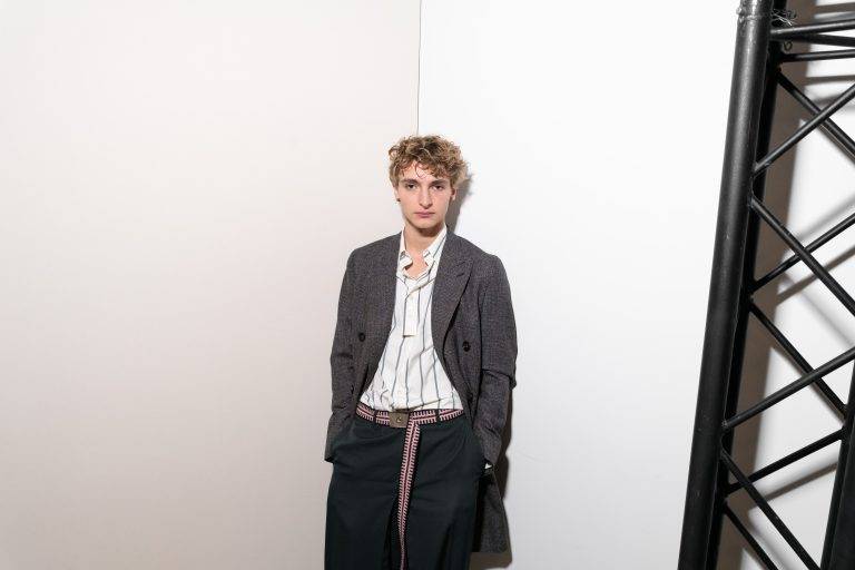  - Au premier rang du défilé Lanvin automne-hiver 2020 avec Virgil Abloh et Zahia Dehar