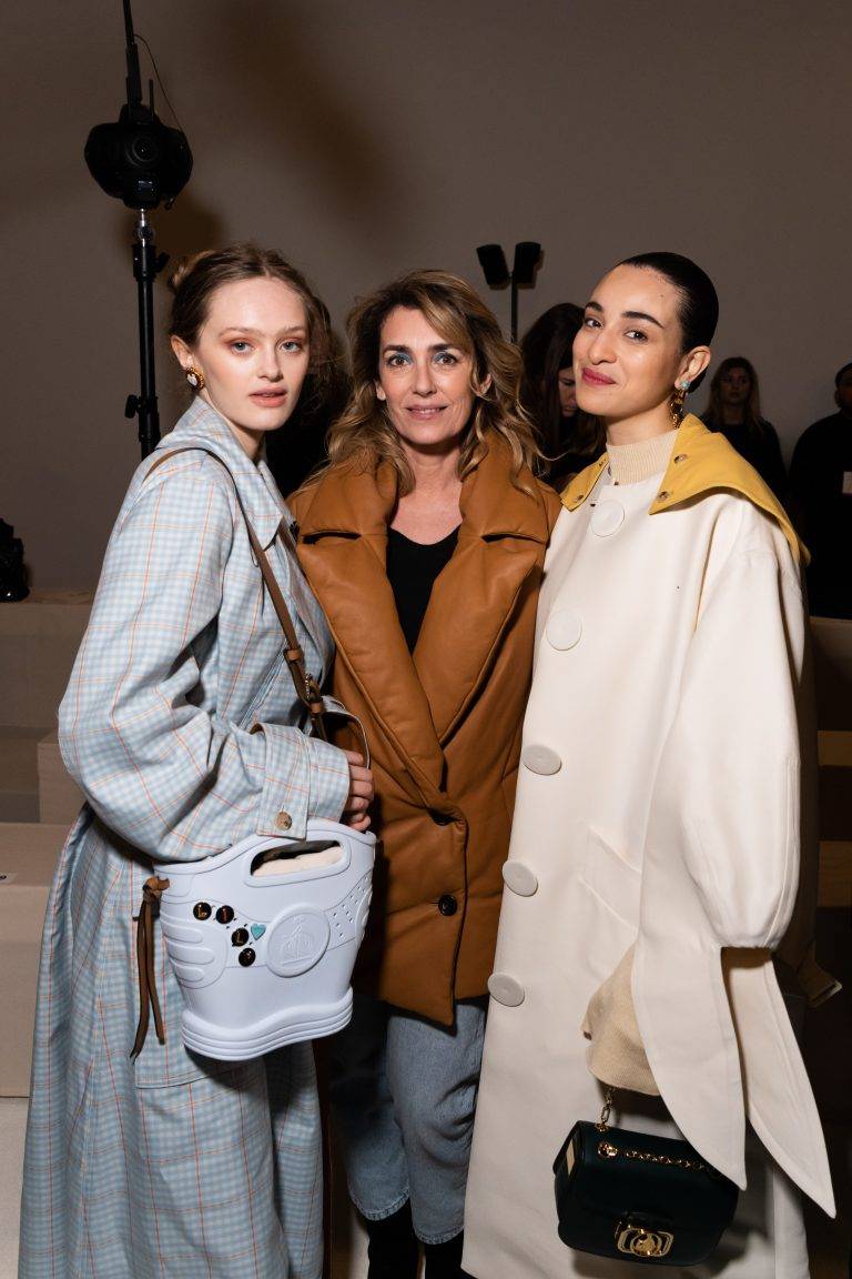  - Au premier rang du défilé Lanvin automne-hiver 2020 avec Virgil Abloh et Zahia Dehar