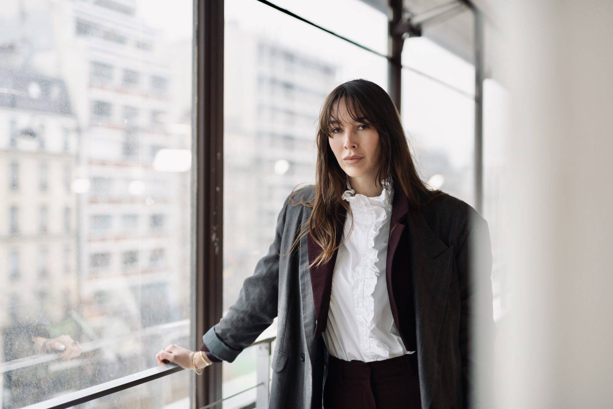  - Sitting front row at the Y/Project Fall-Winter 2020-21 show