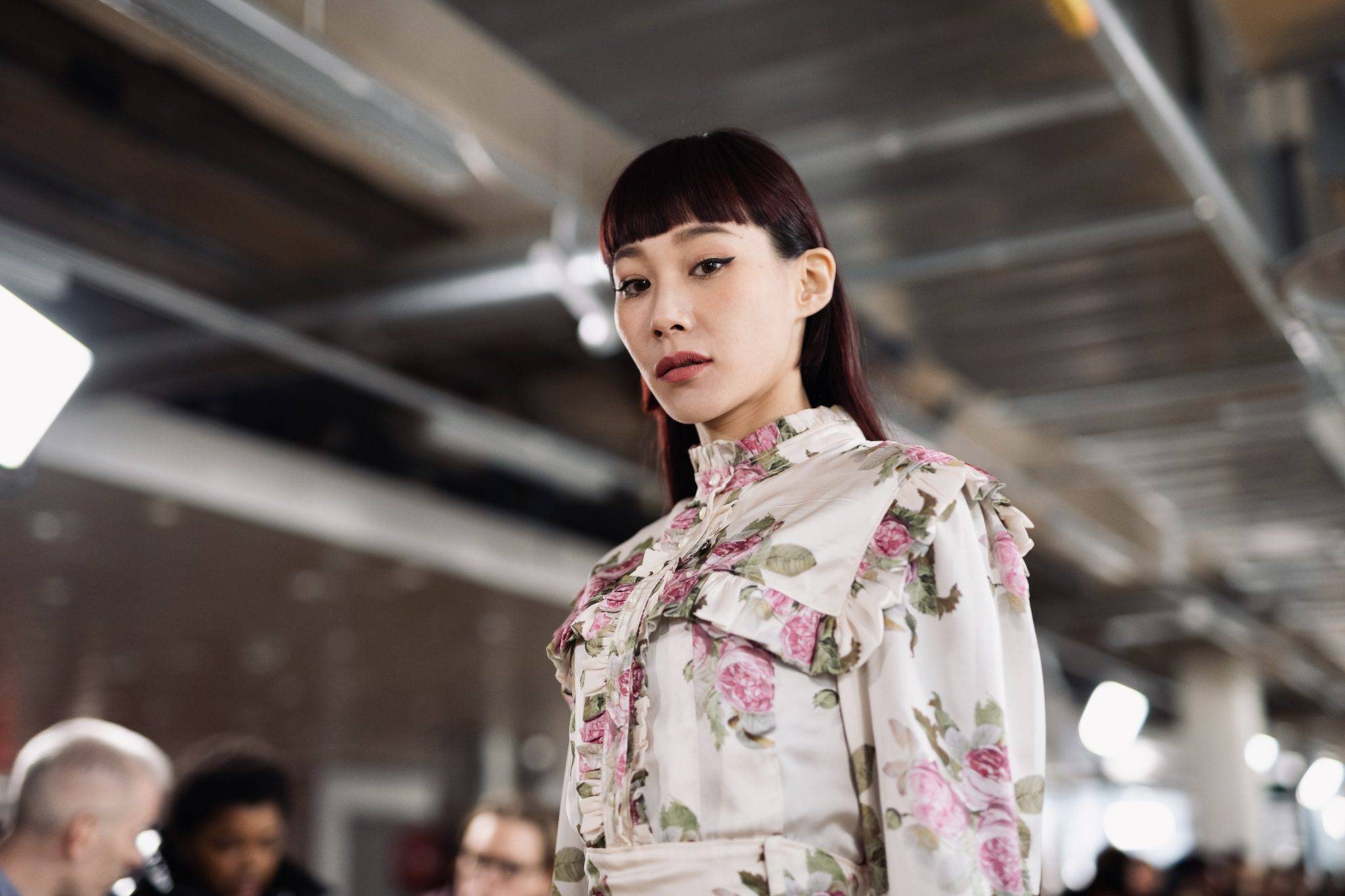  - Sitting front row at the Y/Project Fall-Winter 2020-21 show