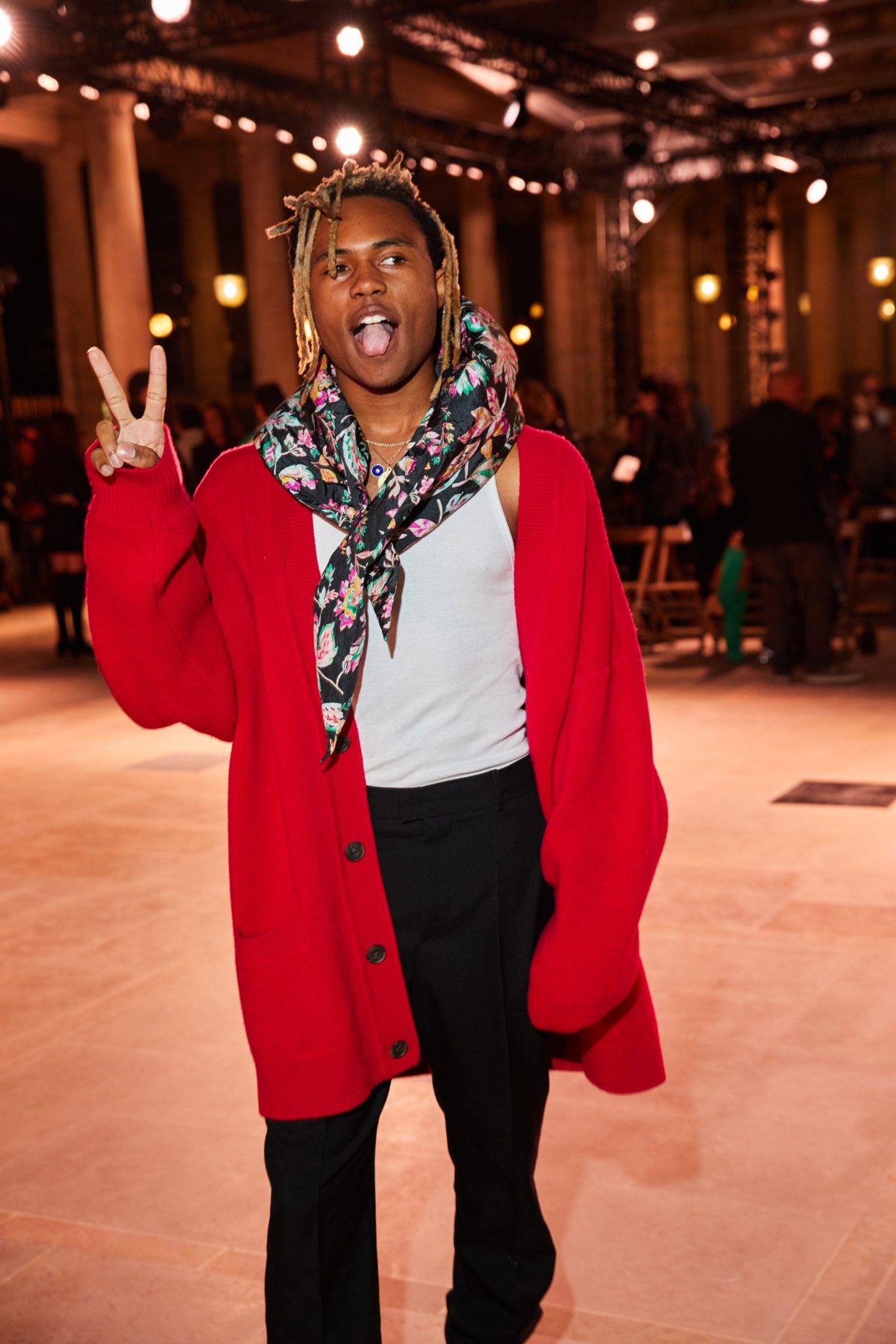  - Isabeli Fontana and Alessandra Ambrosio sit front row at Isabel Marant SS22