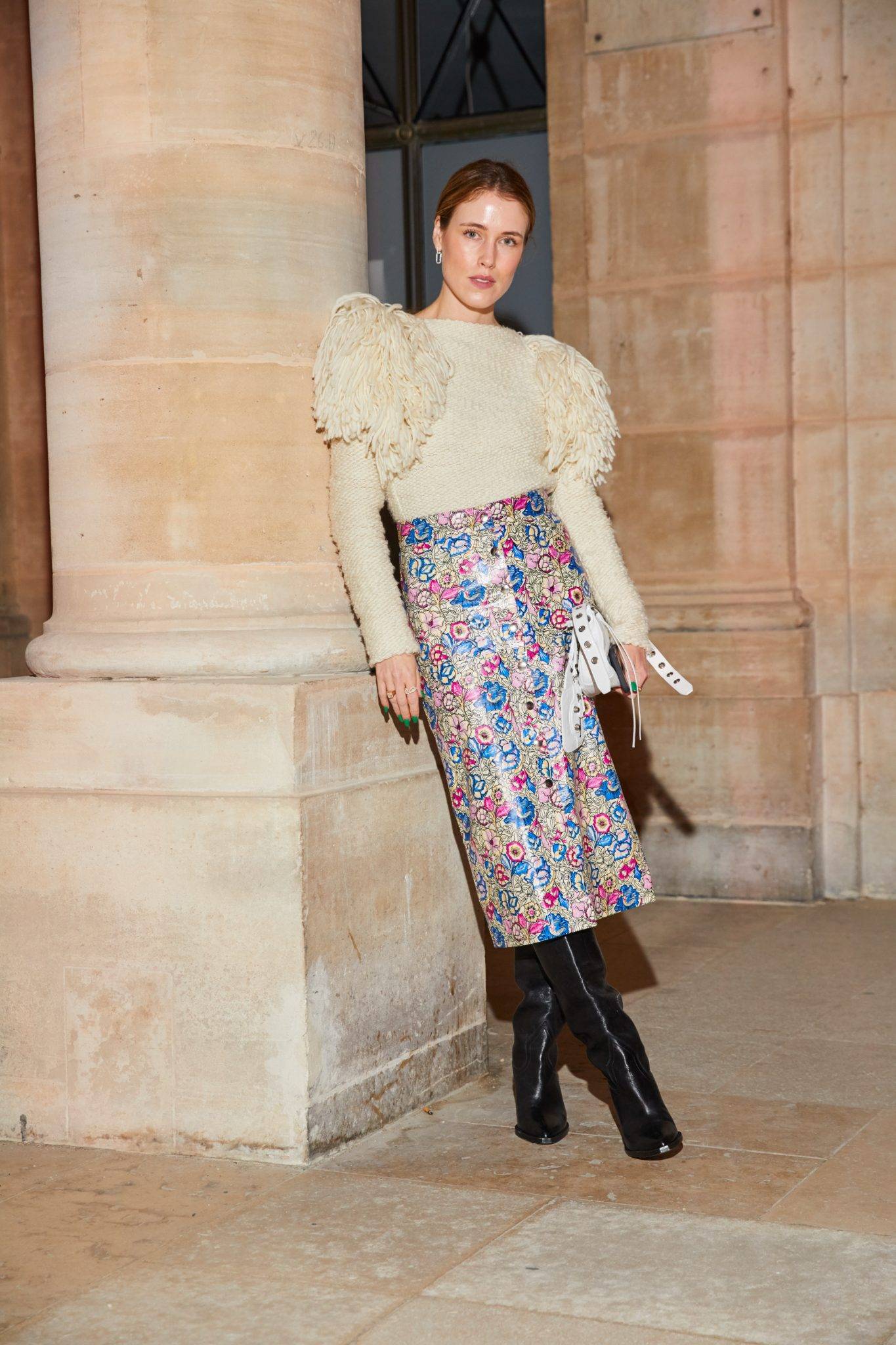  - Isabeli Fontana and Alessandra Ambrosio sit front row at Isabel Marant SS22