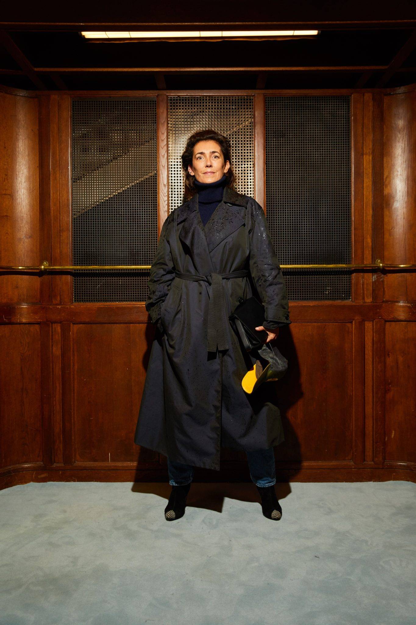  - Isabelle Huppert et Offset au premier rang du défilé Lanvin printemps-été 2022