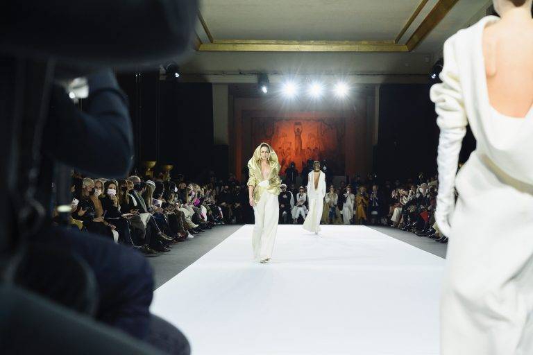  - Au premier rang du défilé Stéphane Rolland haute couture printemps-été 2022