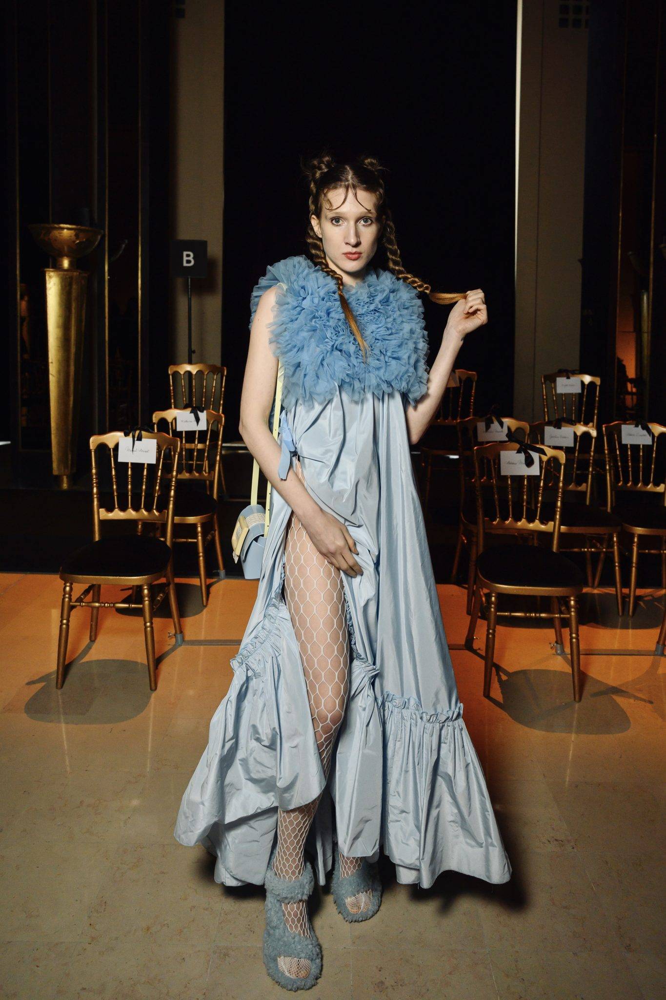  - Au premier rang du défilé Viktor & Rolf haute couture printemps-été 2022